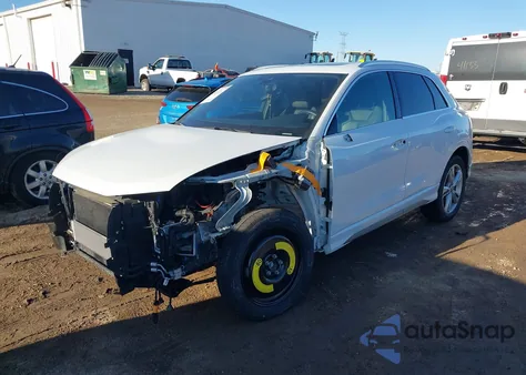 2020 Audi Q3 Premium Plus 45 Tfsi S Line Quattro Tiptronic из США, поврежденный, VIN WA1EECF30L1005900